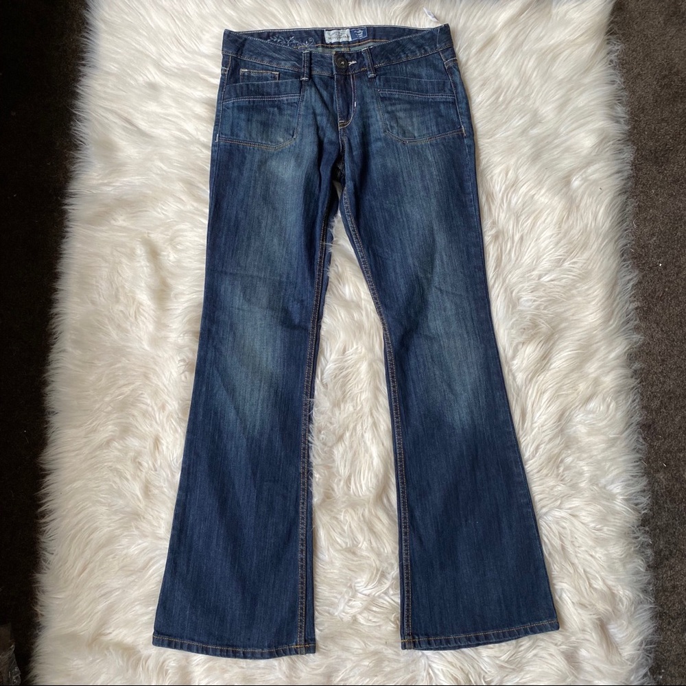 aeropostale women’s skinny flare jeans